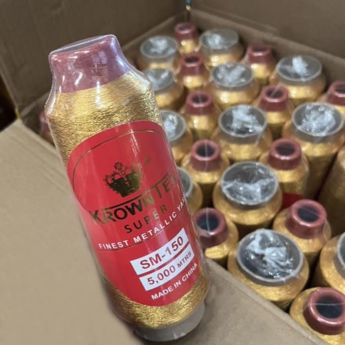 Hilo metálico Super KROWNTEX dorado