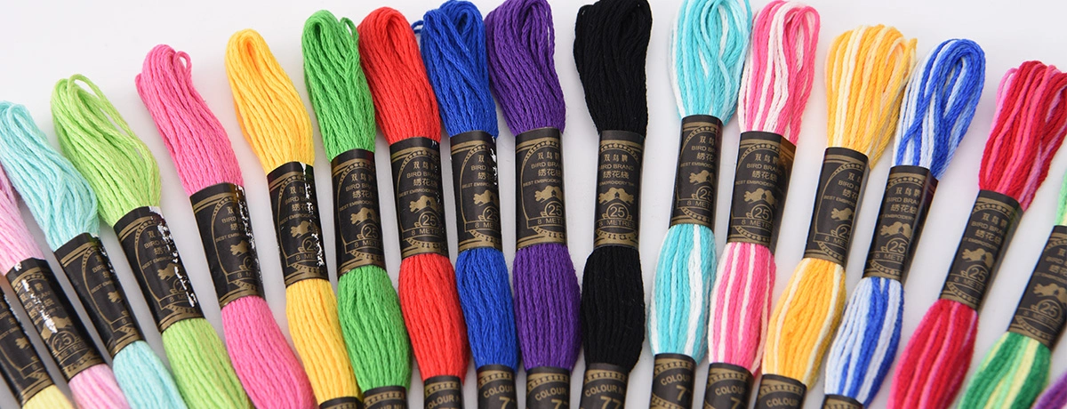 cotton embroidery thread 1200