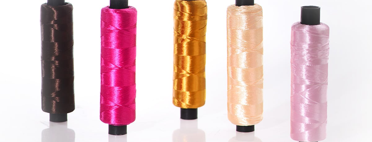 Silk thread for hand embroidery