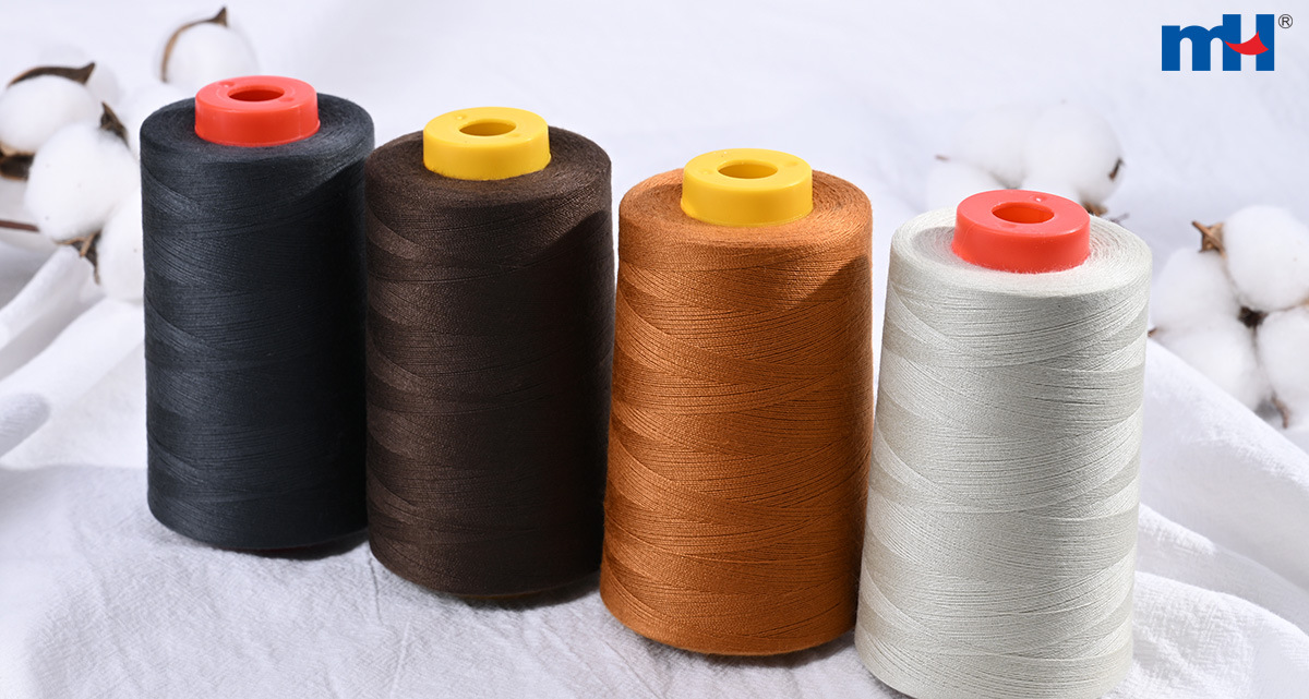 Nähgarn aus Baumwolle