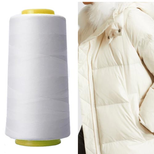 down proof polyester thread 500