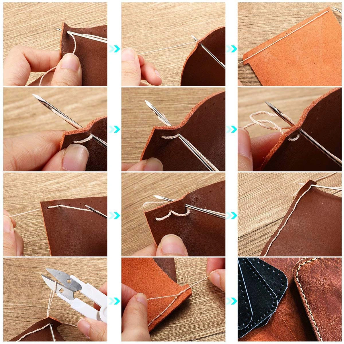 how to use hook thread needle