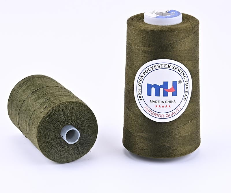 olive green sewing thread 01