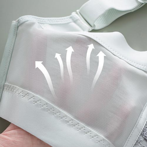 overlock textured yarn sportswear