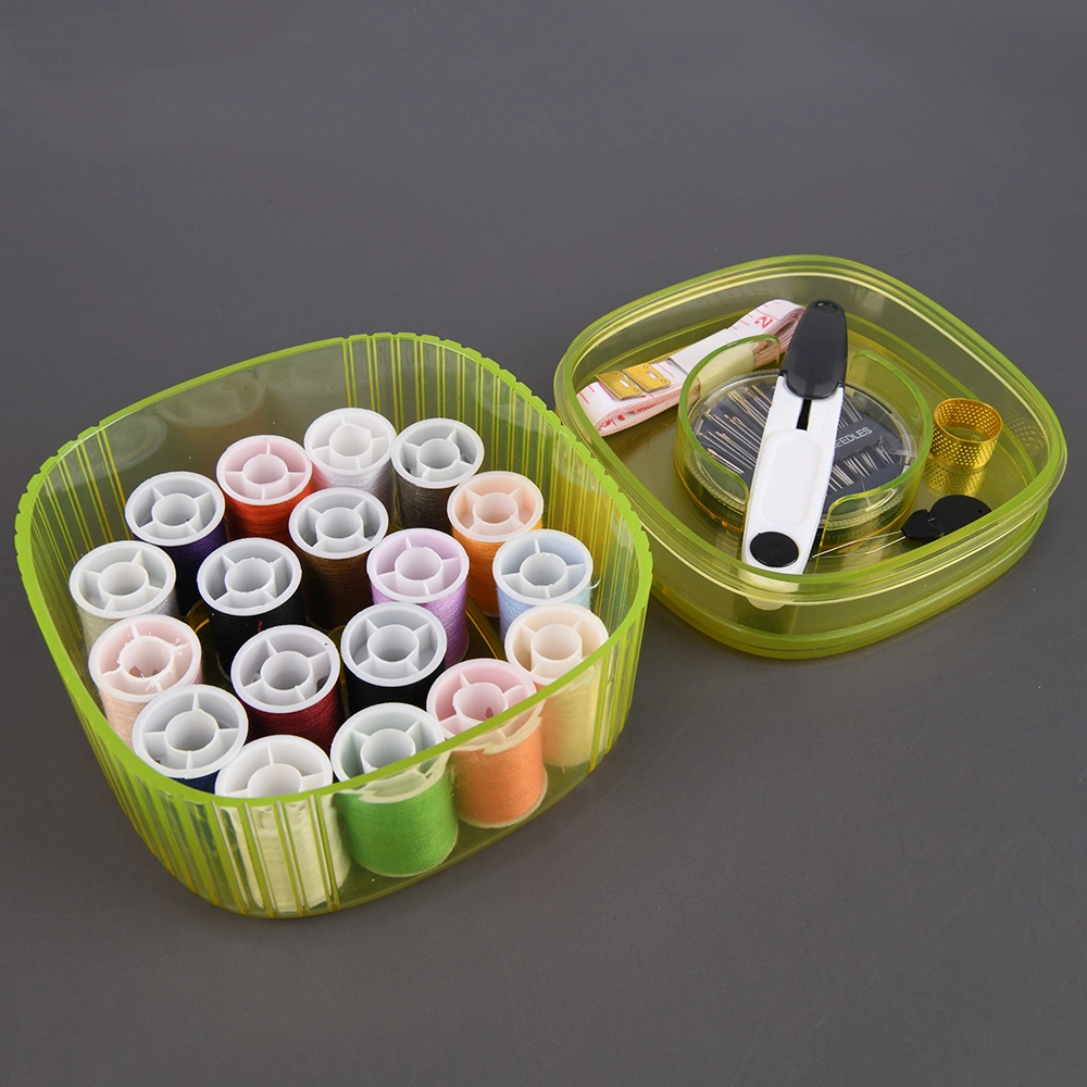 A collection of essential sewing kits for beginners, including various tools and materials. A collection of essential sewing kits for beginners, including various tools and materials.