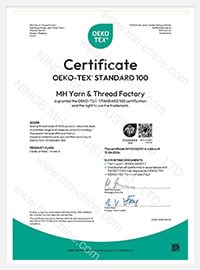 oeko tex sewing thread xs