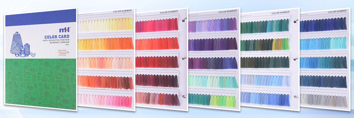 Polyester Dikiş İpliği Renk Kartı