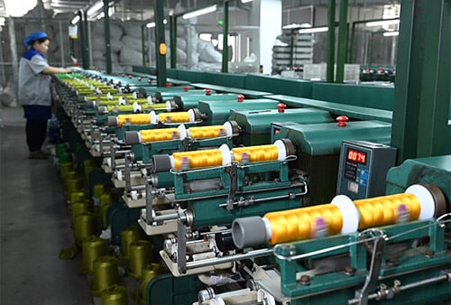 Embroidery Thread: 500 tons/month