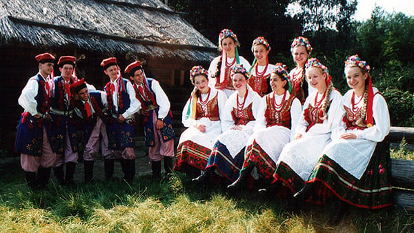 Yaren mutanen Poland Costum Krakow