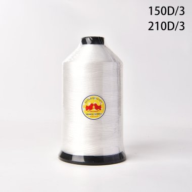 150D/3 210D/3 Polyesterová šicí nit s vysokou pevností