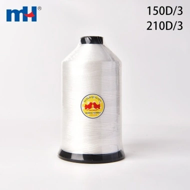 150D/3 210D/3 Yüksek Mukavemetli Polyester Dikiş İpliği