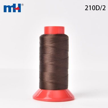 Linha de costura colada 210D/2 Poliéster/Nylon