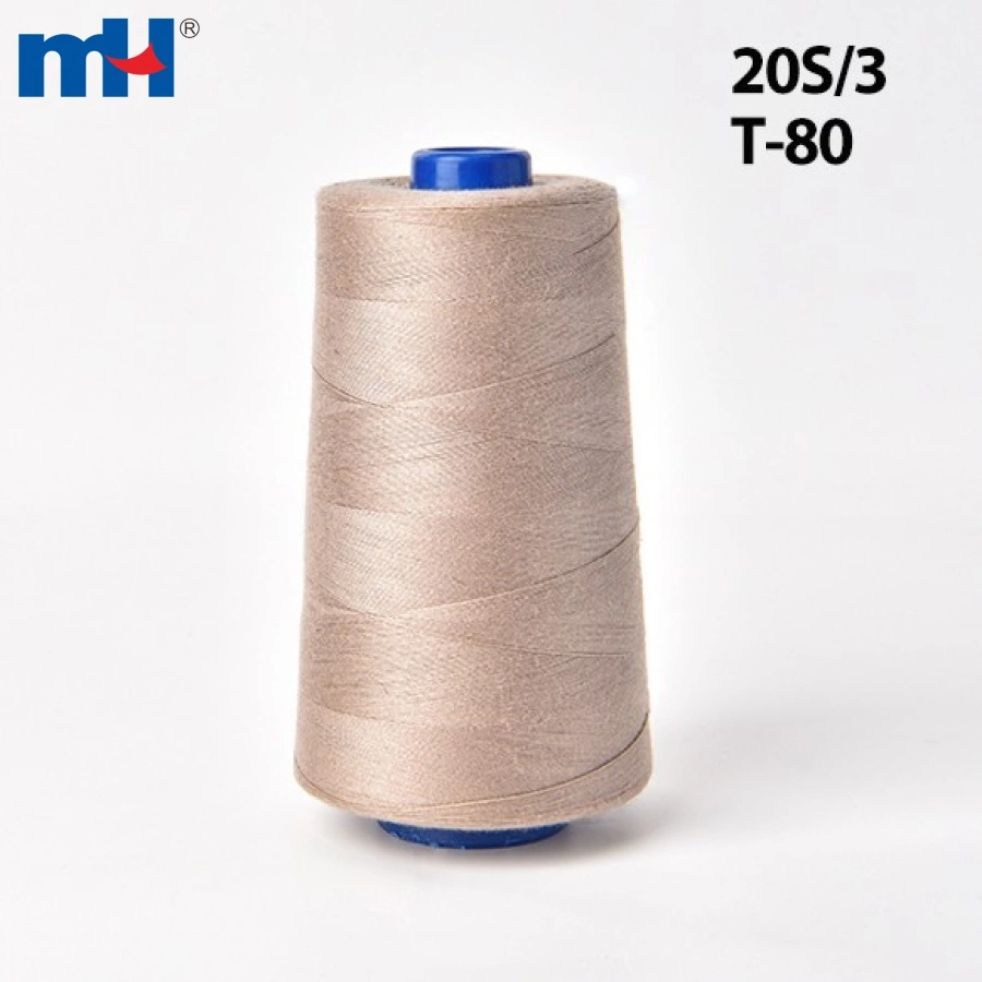 Hilo de poliéster TFO 20S/3 T-80 para coser