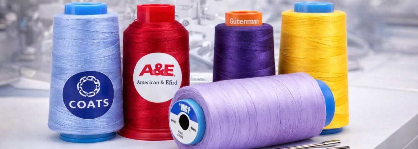What Sewing Thread Brands Are Recommended for Industrial Sewing Machines?