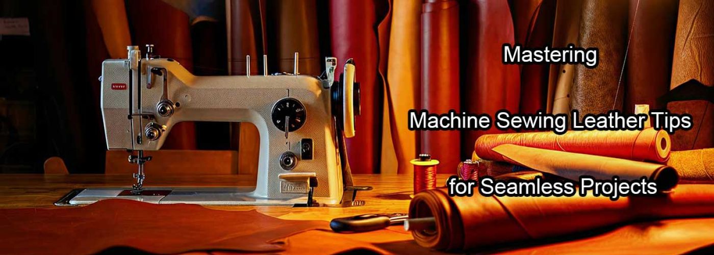 Mastering Machine Sewing Leather Tips for Seamless Projects