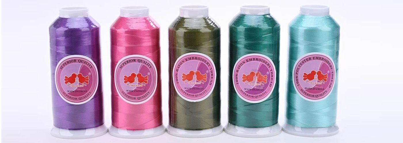 Why TWO BIRDS® is the Leading Embroidery Thread Choice for Global Importers