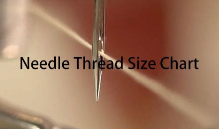 Needle Thread Size Chart