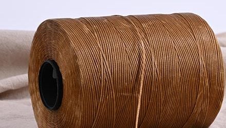 Leather Waxed Thread | High-Strength Polyester/Nylon Wax Thread for Leather Craft & Footwear