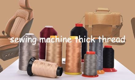 Sewing with Thick Thread on Sewing Machines
