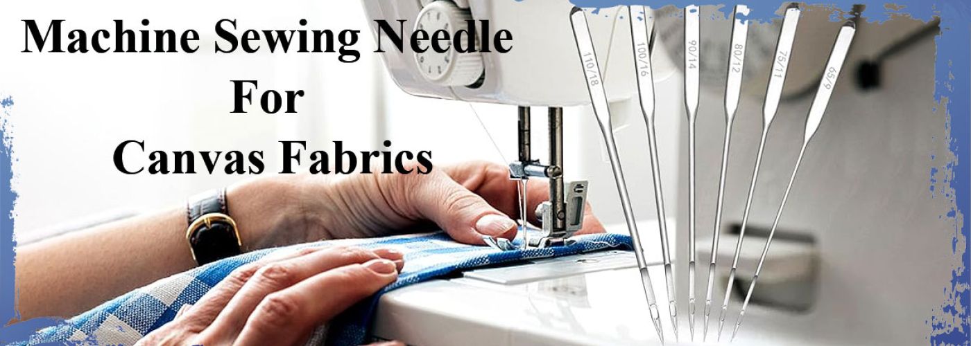 Aguja de coser a máquina para lona