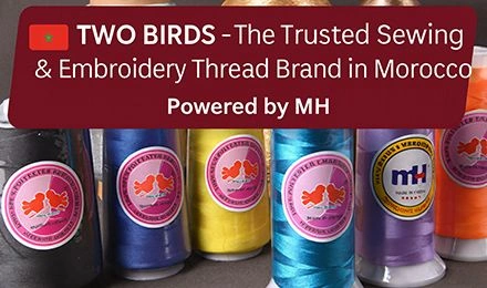 TWO BIRDS – The Trusted Sewing & Embroidery Thread Brand in Morocco