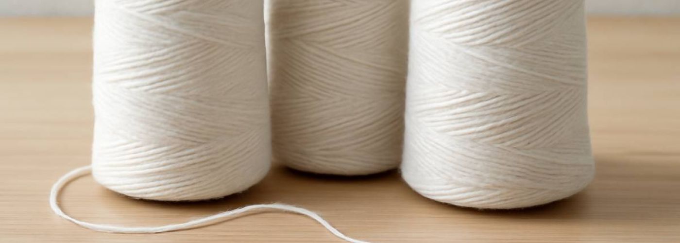 White Thick Thread – Stronger Stitches for Heavy-Duty Projects