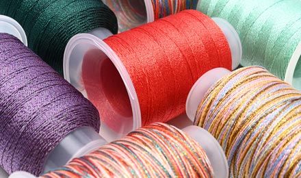 Galaxy Thread – Shimmering Metallic Polyester Thread for Craft & Decoration