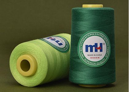 What is recycled sewing thread?