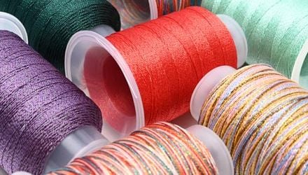 Galaxy Thread – Shimmering Metallic Polyester Thread for Craft & Decoration