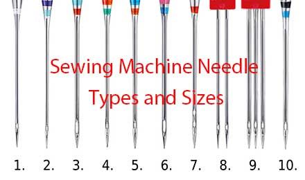 Sewing Machine Needle Types and Sizes Selection Guide