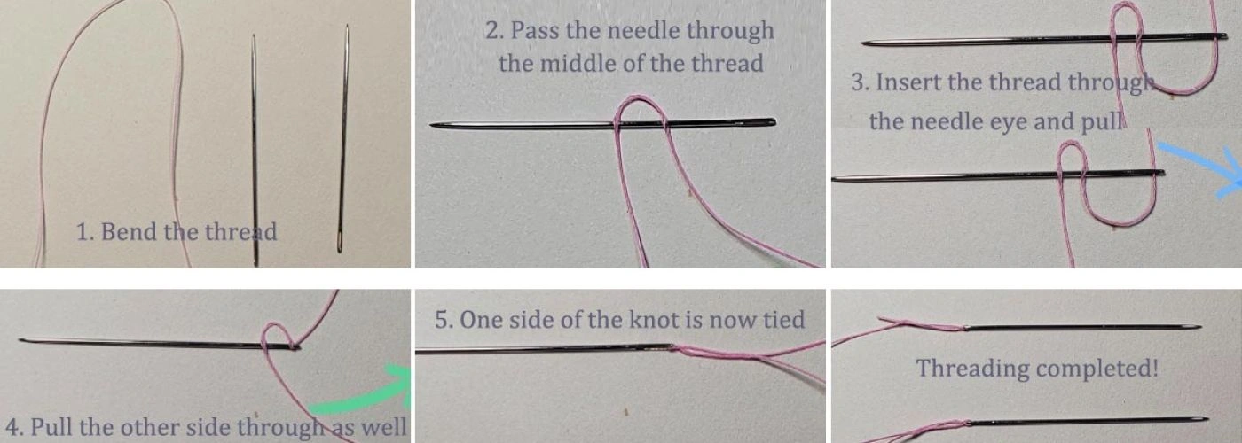 How To Thread Leather Needle